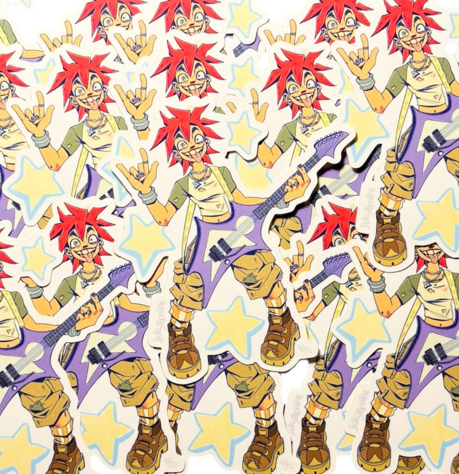 JUNK GIRL STICKER