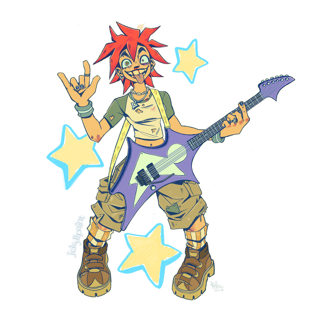 JUNK GIRL STICKER